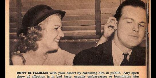 Правилник за дамско поведение от 1938 година