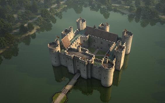 Вълшебството на водните замъци