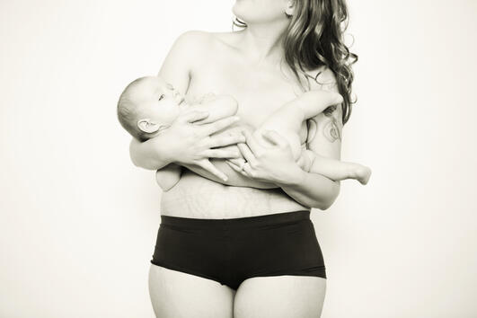 След раждането: истинските тела на майките
