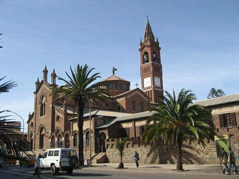 <p>Асмара е столицата на Еритрея</p>