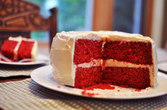 Историята на красивата торта "Червено кадифе"