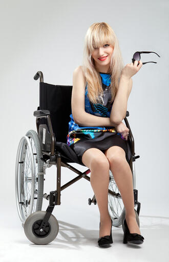 Момичето с церебрална парализа, което стана модел
