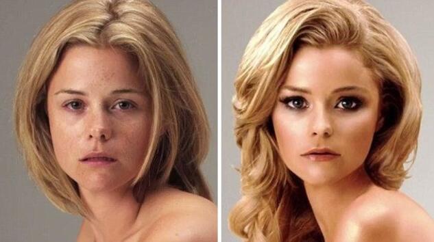 Пълна промяна: Преди и след фотошоп