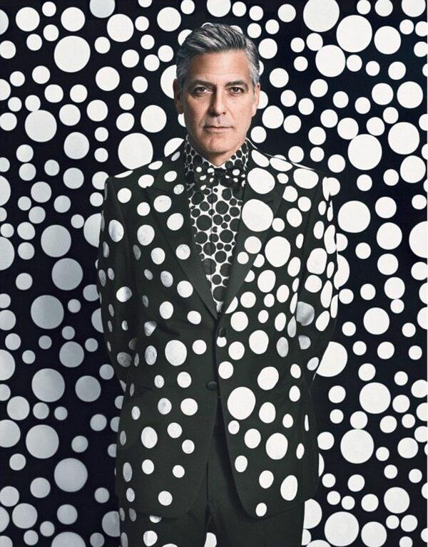 Джордж Клуни в света на точките