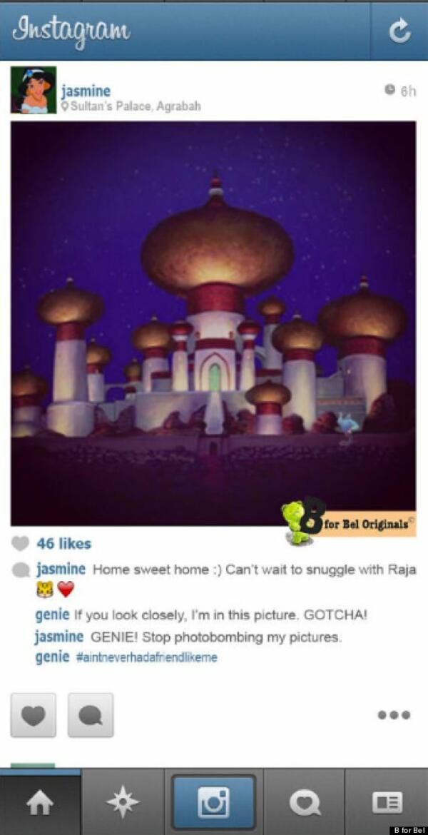 Ако Дисни принцесите имаха Instagram