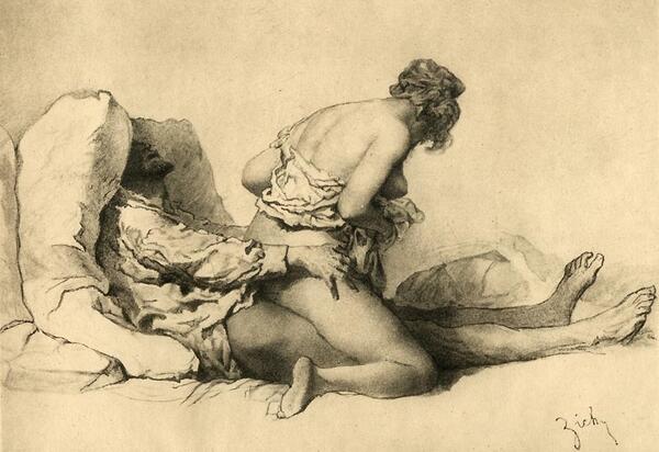 Покъртително откровената еротика на XIX век (18+)