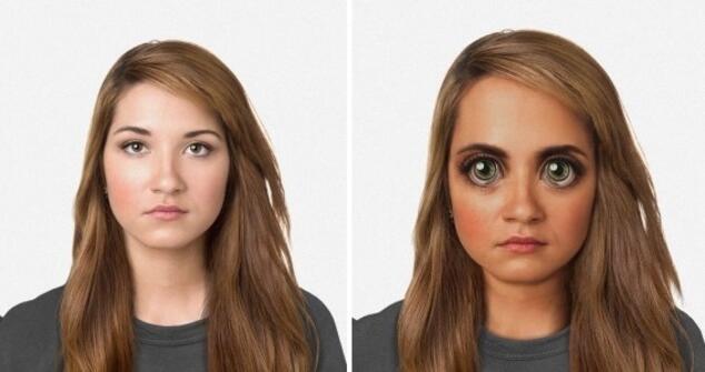 Как ще изглежда човешкото лице след 100 000 години?