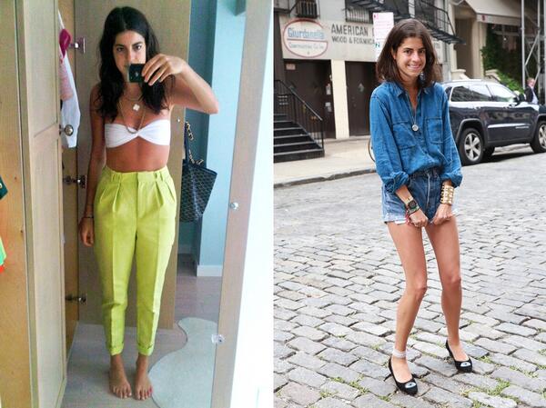 Преди и сега: Най-популярните модни блогърки в света