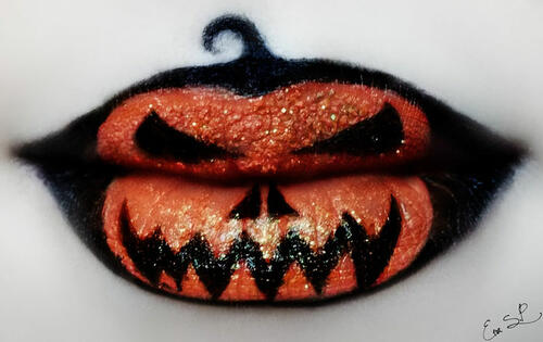 Уникални и мистични устни за Хелоуин