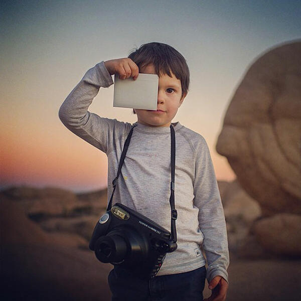 Невероятните приключения на един 4-годишен фотограф