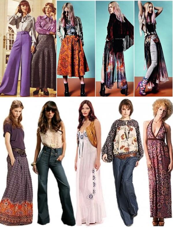 Модните седмици повеляват: Да се върнем в 70-те!
