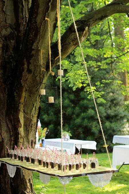 Красиви идеи за сватбеното празненство на открито