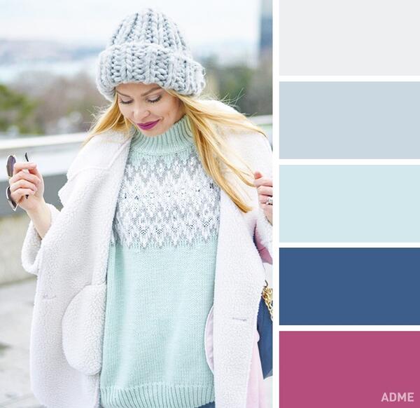 15 модерни цветови комбинации за супер стилни зимни визии