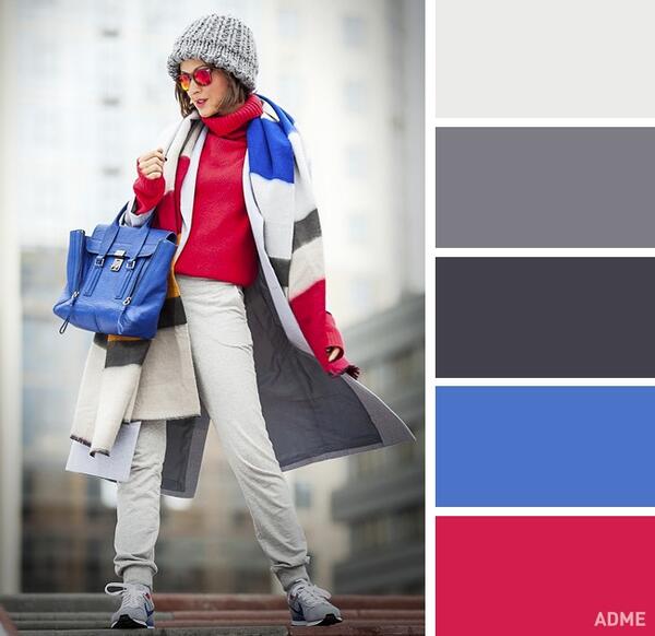 15 модерни цветови комбинации за супер стилни зимни визии