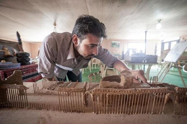Творческо макетно съхранение на разрушеното културно наследство на Сирия