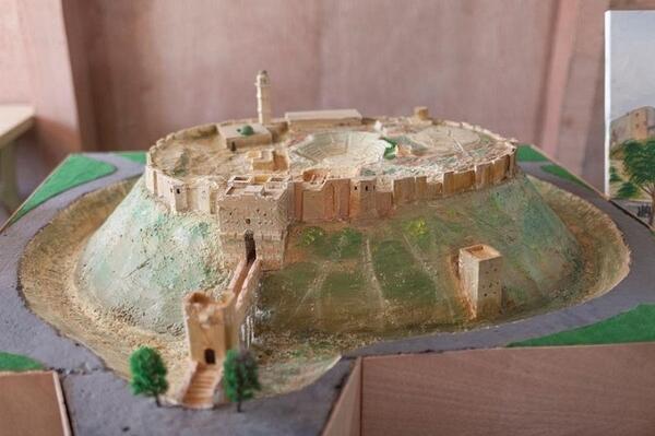 Творческо макетно съхранение на разрушеното културно наследство на Сирия