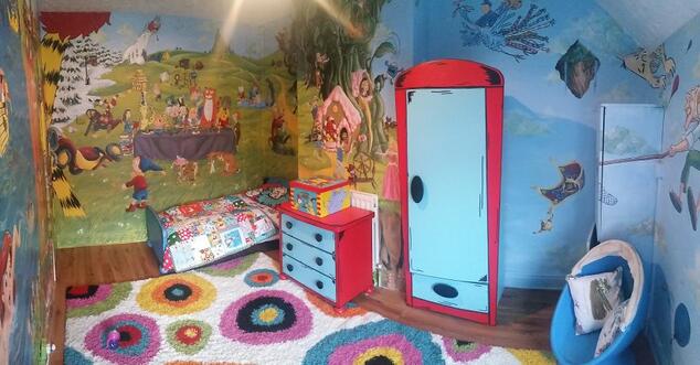 Най-вълшебната детска стая, създадена с много любов и въображение!

