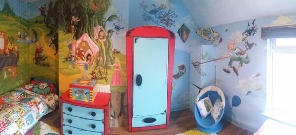 Най-вълшебната детска стая, създадена с много любов и въображение!
