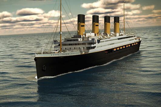 "Титаник" се завръща - вижте двойника на злополучния кораб!
