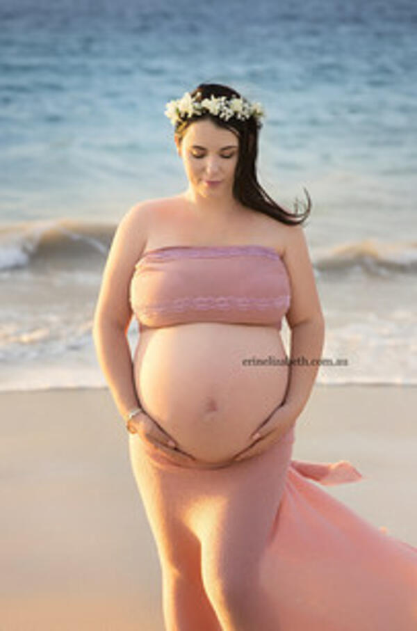 Ето как изглежда една героична майка, бременна с петзнаци!