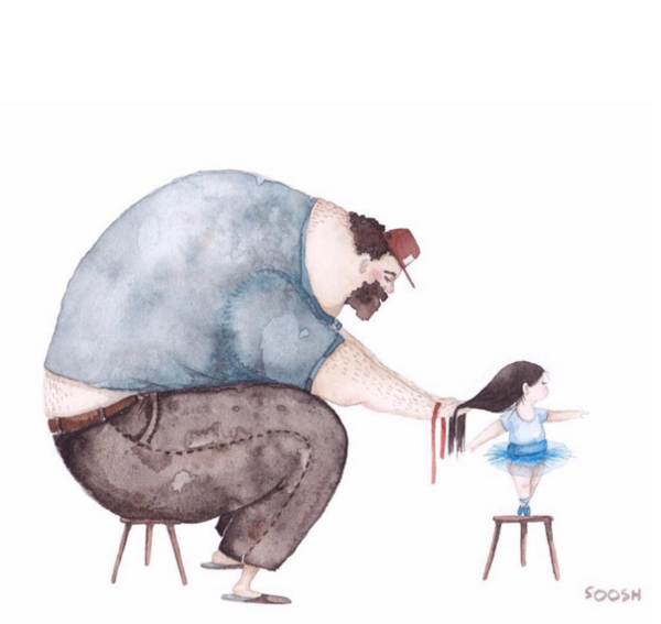 Трогателни илюстрации, разкриващи силната връзка между всеки татко и неговата дъщеря!
