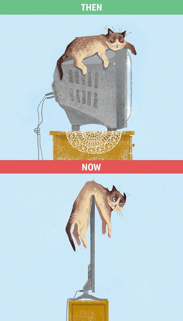 Преди и сега: 10 картинки, които показват как времената се менят неусетно
