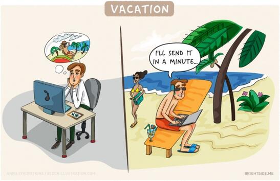 10 забавни илюстрации, които перфектно описват живота в офиса!

