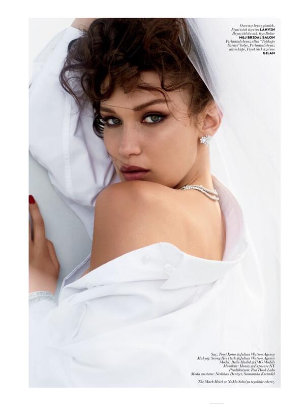 Бела Хадид за първи път на корица на Vogue!