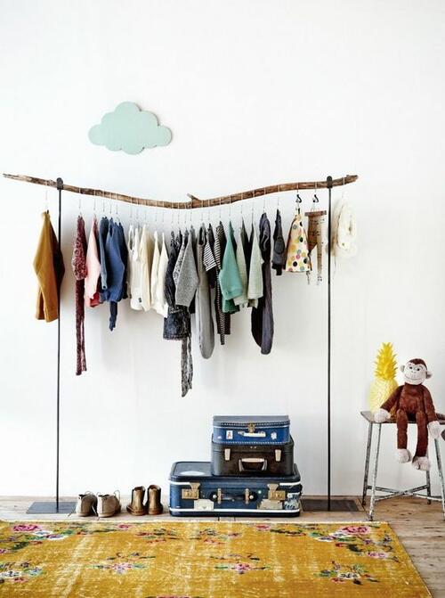 3 креативни идеи за гардероб в спалнята 