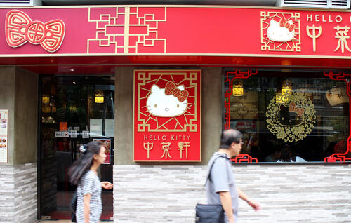 Първият ресторант Hello Kitty в Хонконг