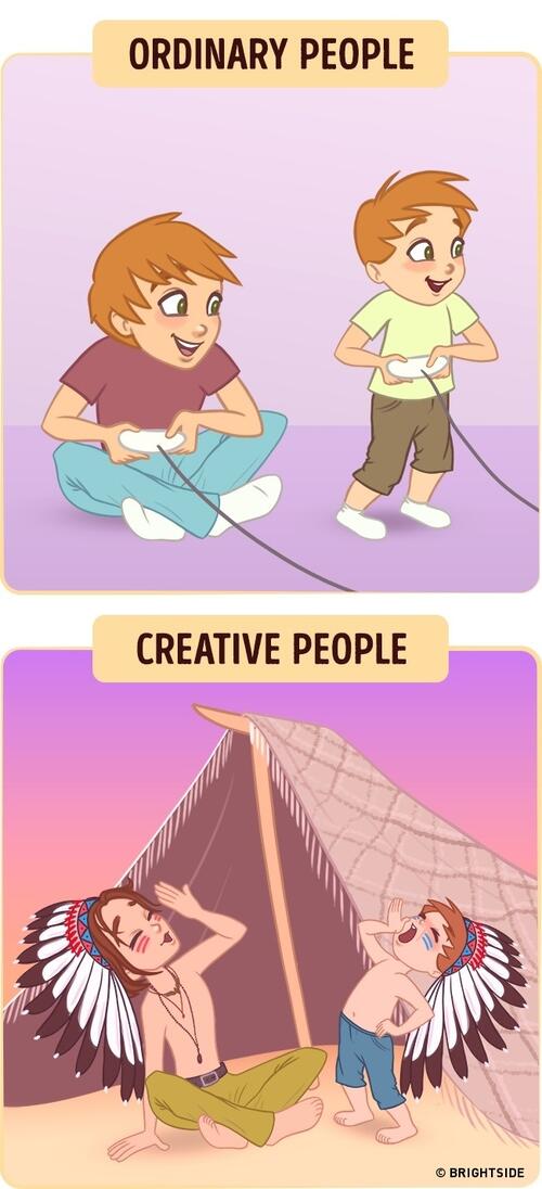 10 илюстрации,които ни показват как креативните хора виждат света