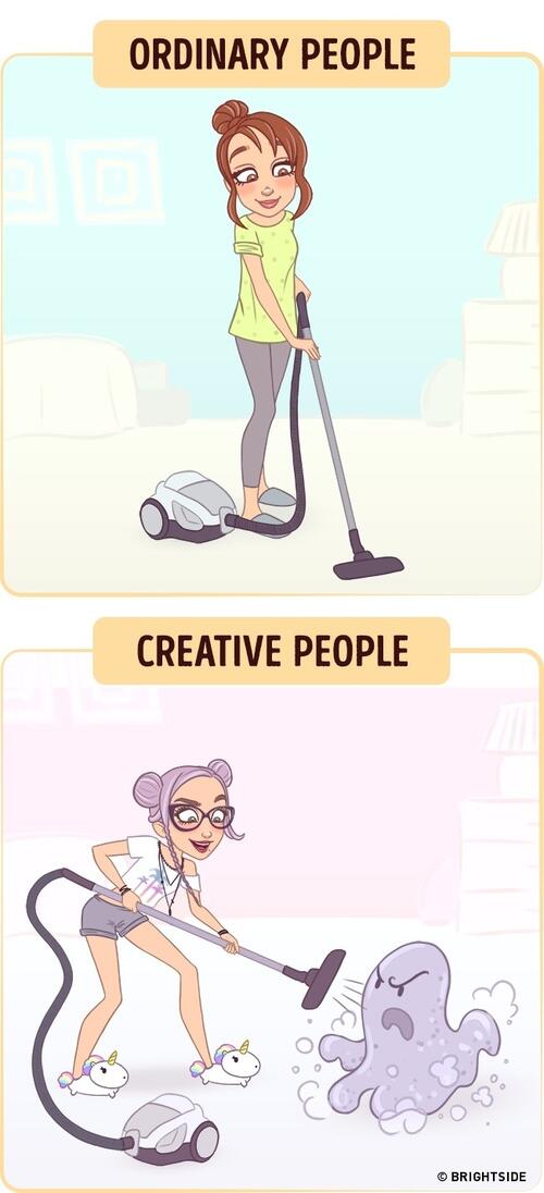 10 илюстрации,които ни показват как креативните хора виждат света