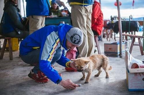 Маратонец на дълги разстояния осиновява кученце, което пробягва с него 77 мили