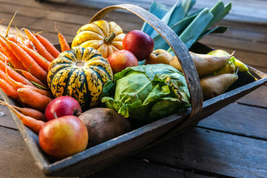 Как да съхранявате есенните плодове и зеленчуци, за да издържат повече време