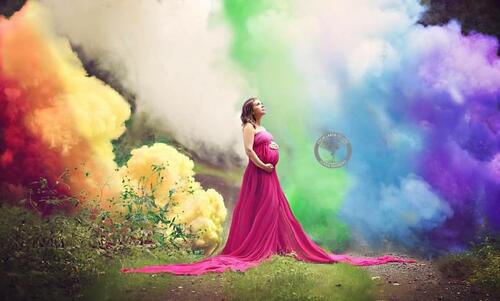След 6 аборта, майка прави тази красива фотосесия, в чест на бебчето си 