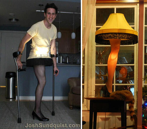 Мъж с ампутиран крак измисля ефектен костюм за всеки Хелоуин 