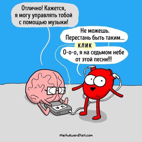 Разликите между сърцето и мозъка, представени в забавни илюстрации