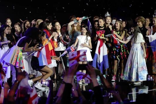 Победител в Детската Евровизия тази година е представителката на Грузия