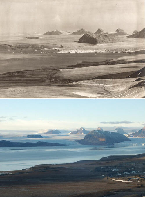 Ето какво е причинило изменението на климата на арктическите ледници 