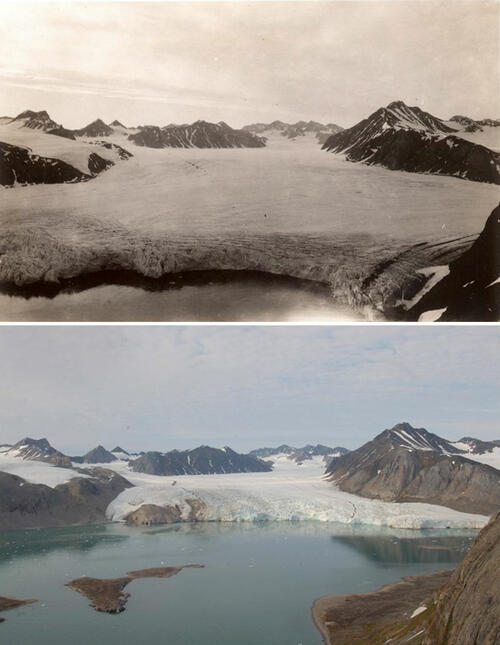 Ето какво е причинило изменението на климата на арктическите ледници 