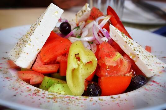 Рецепта за гръцка салата