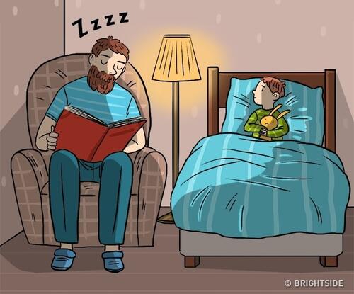 Комикси показват какво е да бъдеш баща