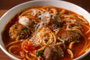 Супа кюфтета и спагети комбинирани в едно ястие Да възможно