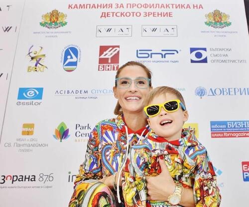 Изявени спортисти и личности подкрепиха кампанията на KWIAT за профилактика на детското зрение