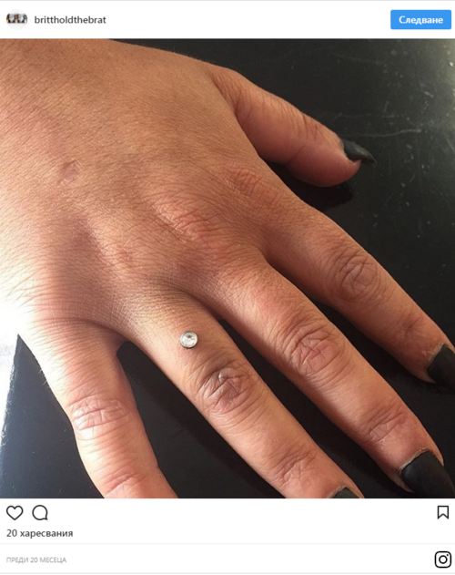 Годежен пиърсинг, вместо годежен пръстен? 