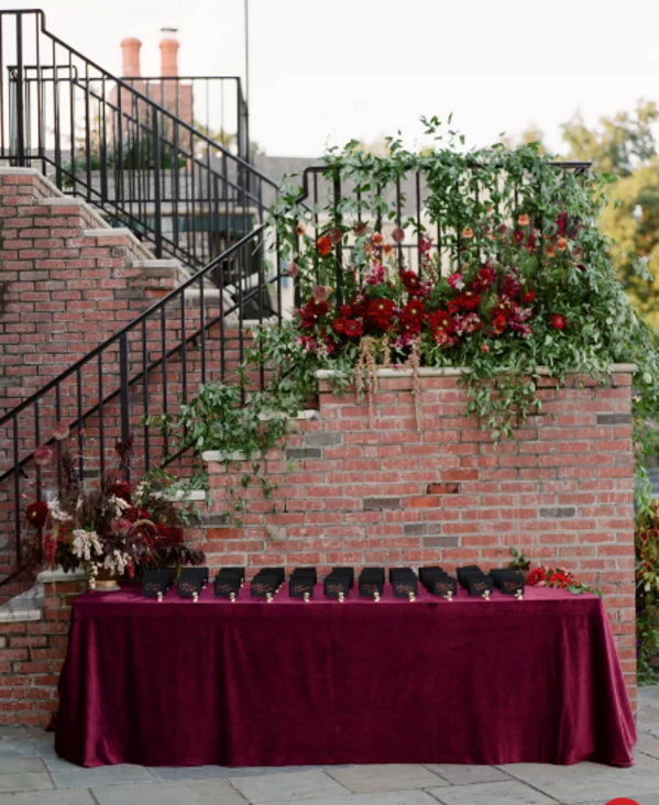 6 цветни палитри за зимна сватба 