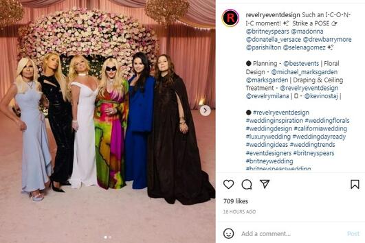 Сватбата на Бритни Спиърс и нейните звездни гости