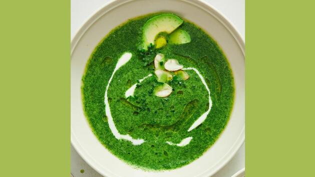 Супа "Зелена богиня" 