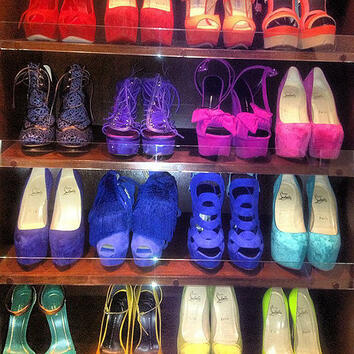 Обувките на Ким Кардашиян
