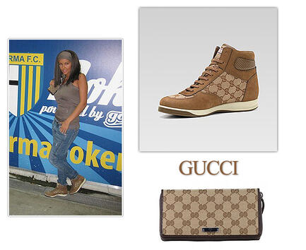 Кецове и портмоне Gucci от колекцията за 2010 г.